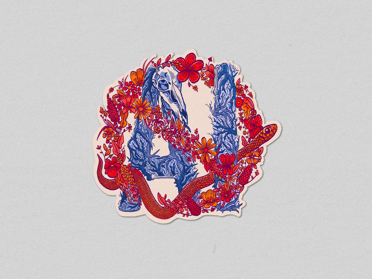 Grown, Not Generated Sticker